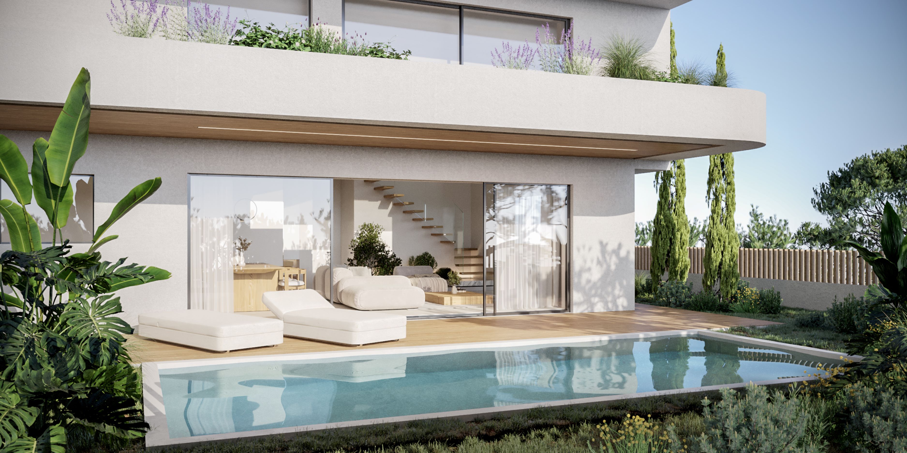 Exterior terrace